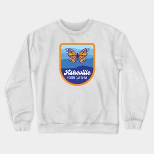 Asheville North Carolina Tourist Souvenir Crewneck Sweatshirt